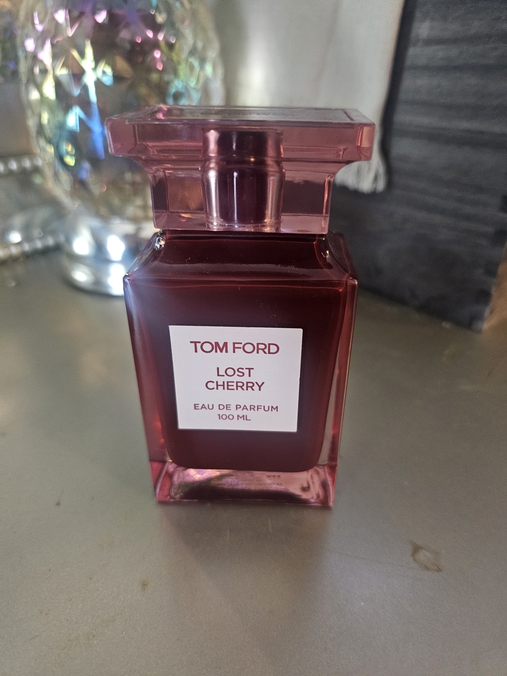 Tom Ford Lost Cherry Bottle - Pink and Deep Red